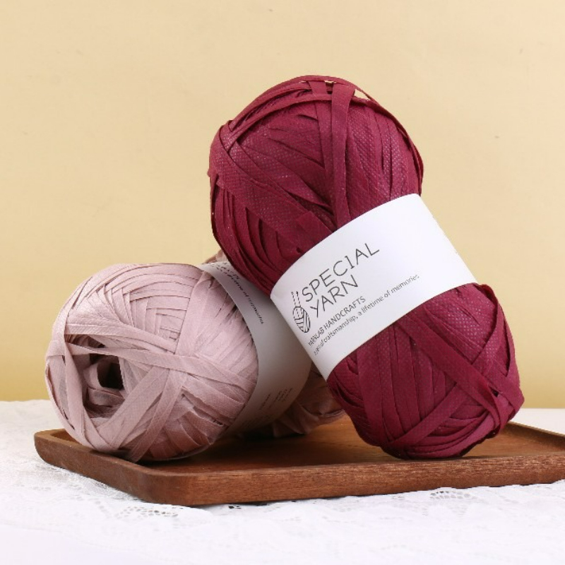 Fil plat en raphia 100g/pièce  - Crochet Bag Raffia avis et prix