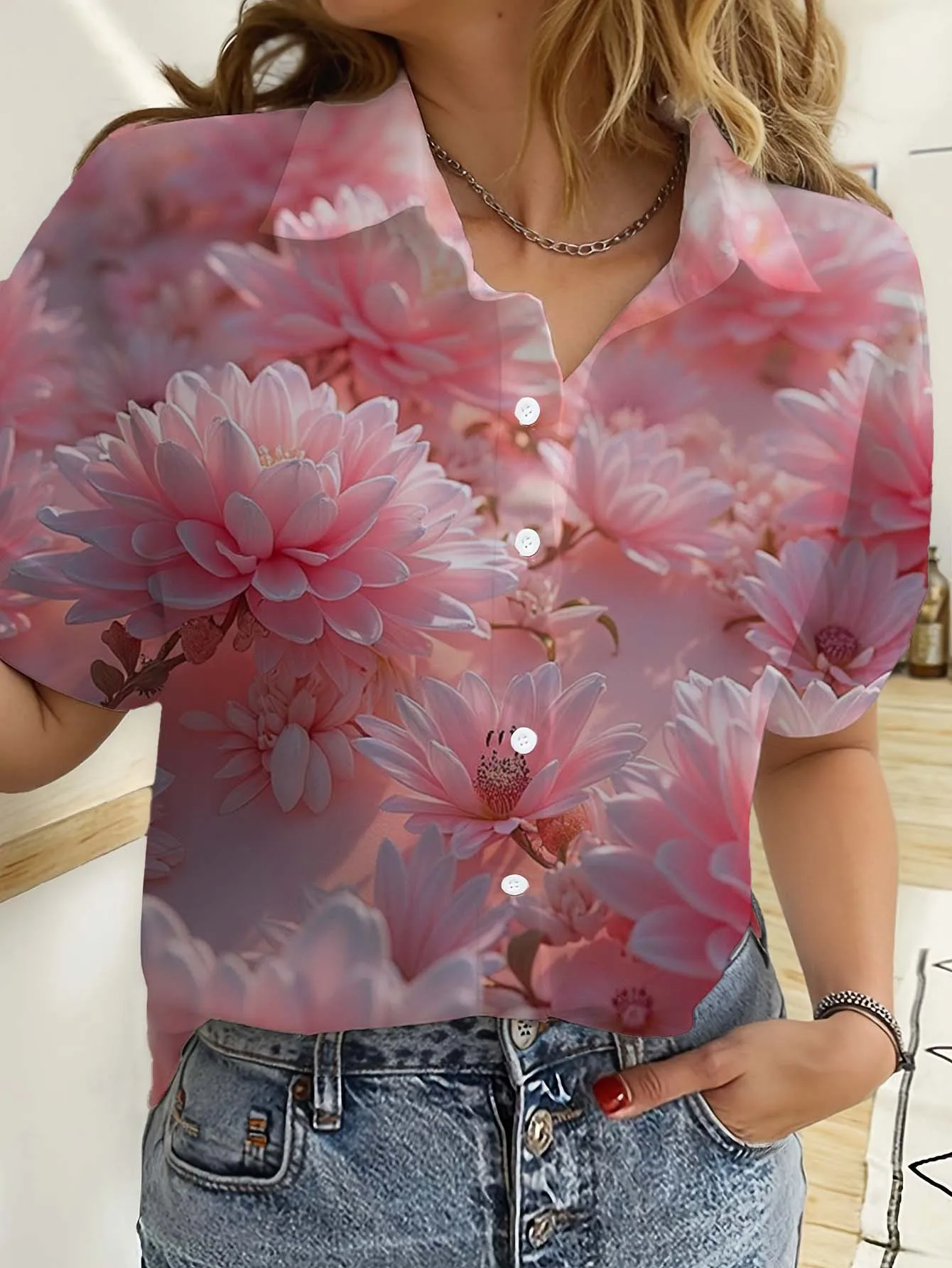 Chemises hawaïennes pour femme - Romper Floral Print avis et prix