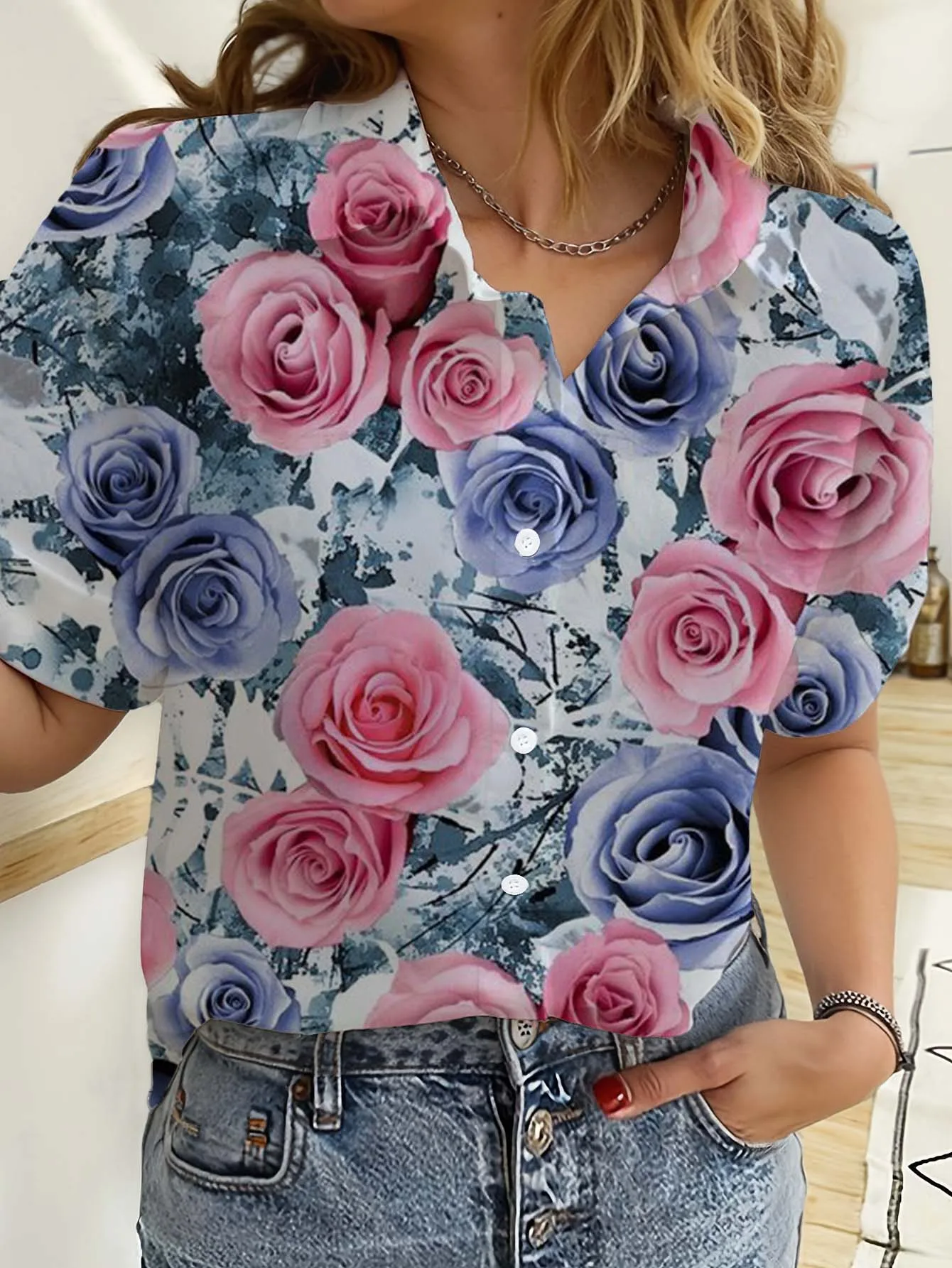 Chemises hawaïennes pour femme - Romper Floral Print avis et prix